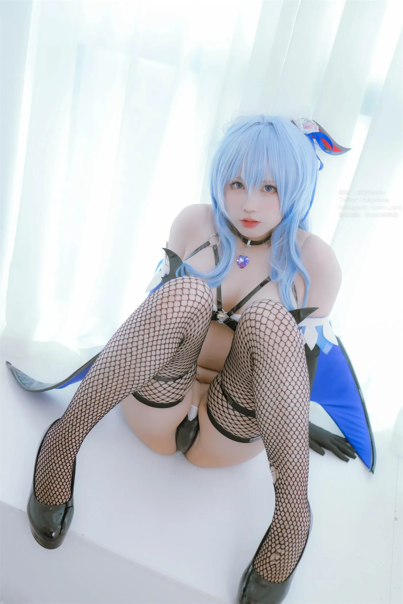 Nyako喵子 – NO.42 原神 甘雨魅魔 [76P]插图9